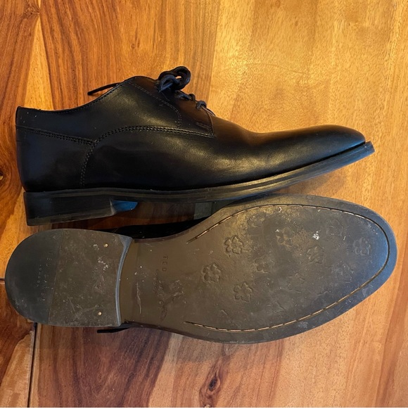Ted Baker Kampten Formal Leather Derby Shoes - Picture 3 of 5